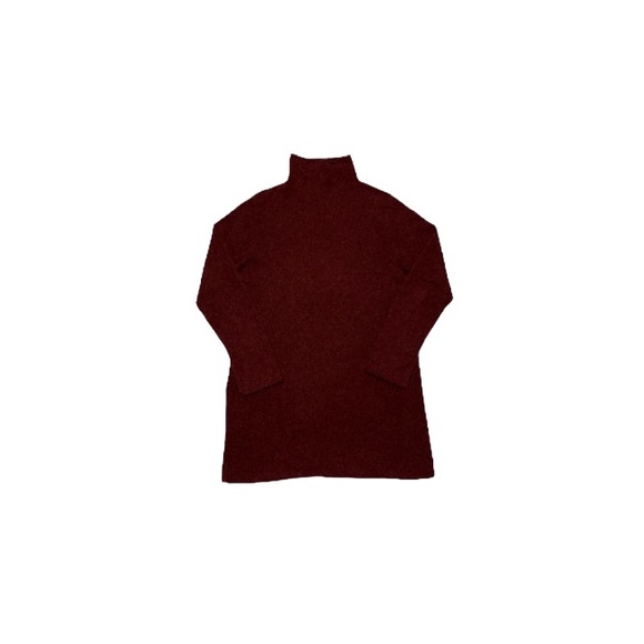 Margaret O'Leary Sweaters - Margaret O’Leary Maroon Cashmere Tunic - Women’s Size Medium